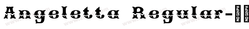 Angeletta Regular字体转换